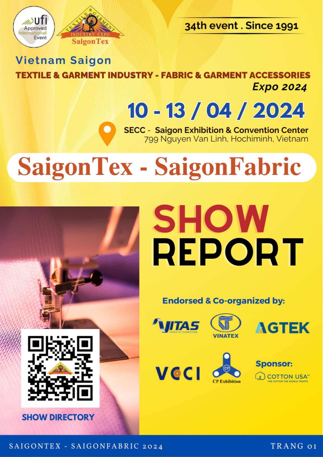 SaigonTex – SaigonFabric 10 – 13/ 4/ 2024