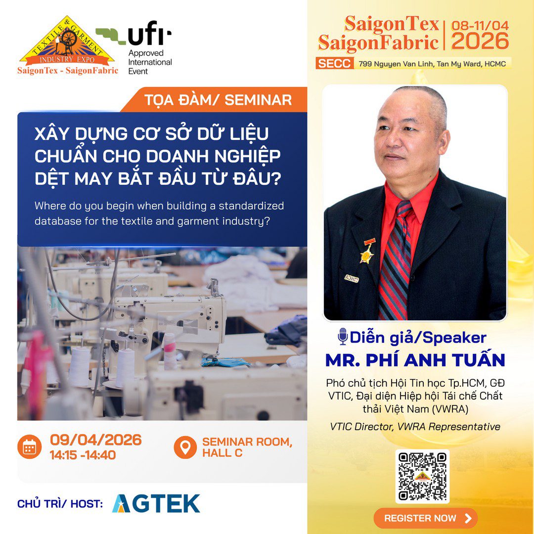 10. Xây dựng cơ sở dữ liệu chuẩn cho doanh nghiệp dệt may bắt đầu từ đâu