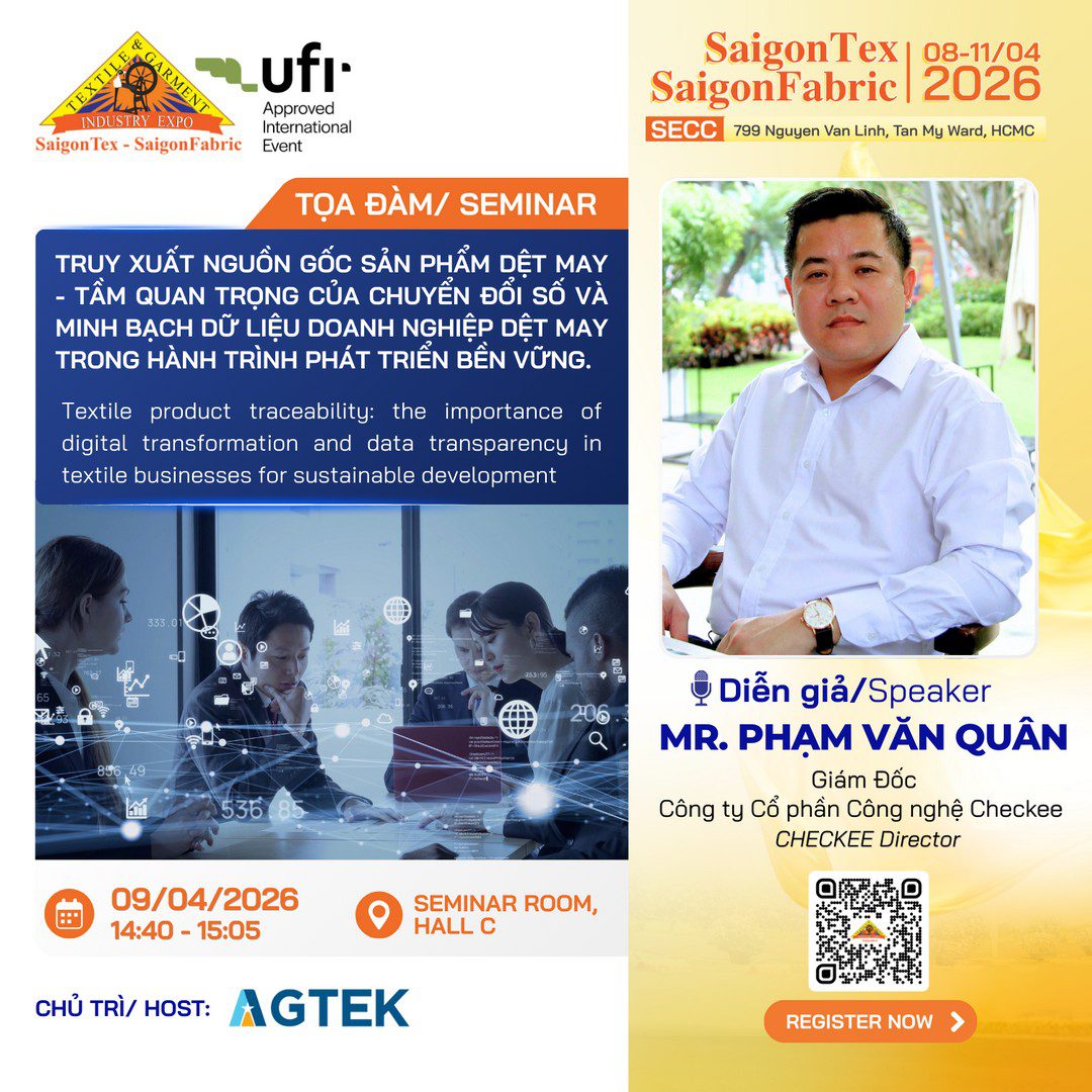 11. Truy xuất nguồn gốc sản phẩm dệt may – tầm quan trọng của chuyển đổi số và minh bạch dữ liệu doanh nghiệp dệt may trong hành trình phá