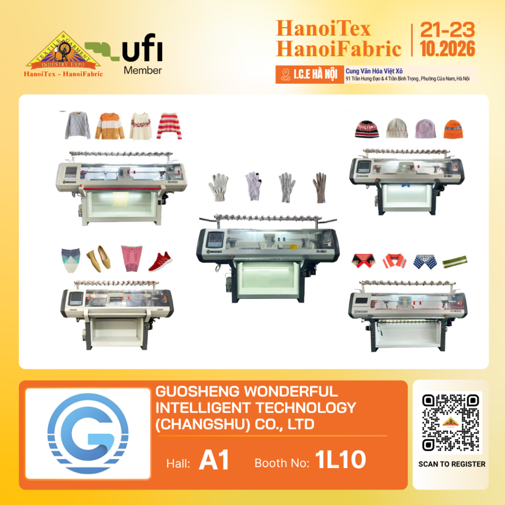 GUOSHENG WONDERFUL INTELLIGENT TECHNOLOGY (CHANGSHU) CO., LTD. - Nhà trưng bày tiêu biểu HanoiTex - HanoiFabric 2026