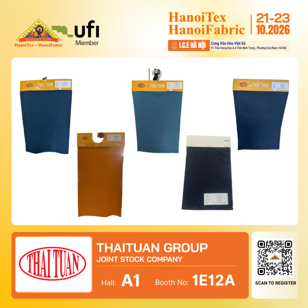 THAITUAN GROUP JOINT STOCK COMPANY - Nhà trưng bày tiêu biểu HanoiTex - HanoiFabric 2026