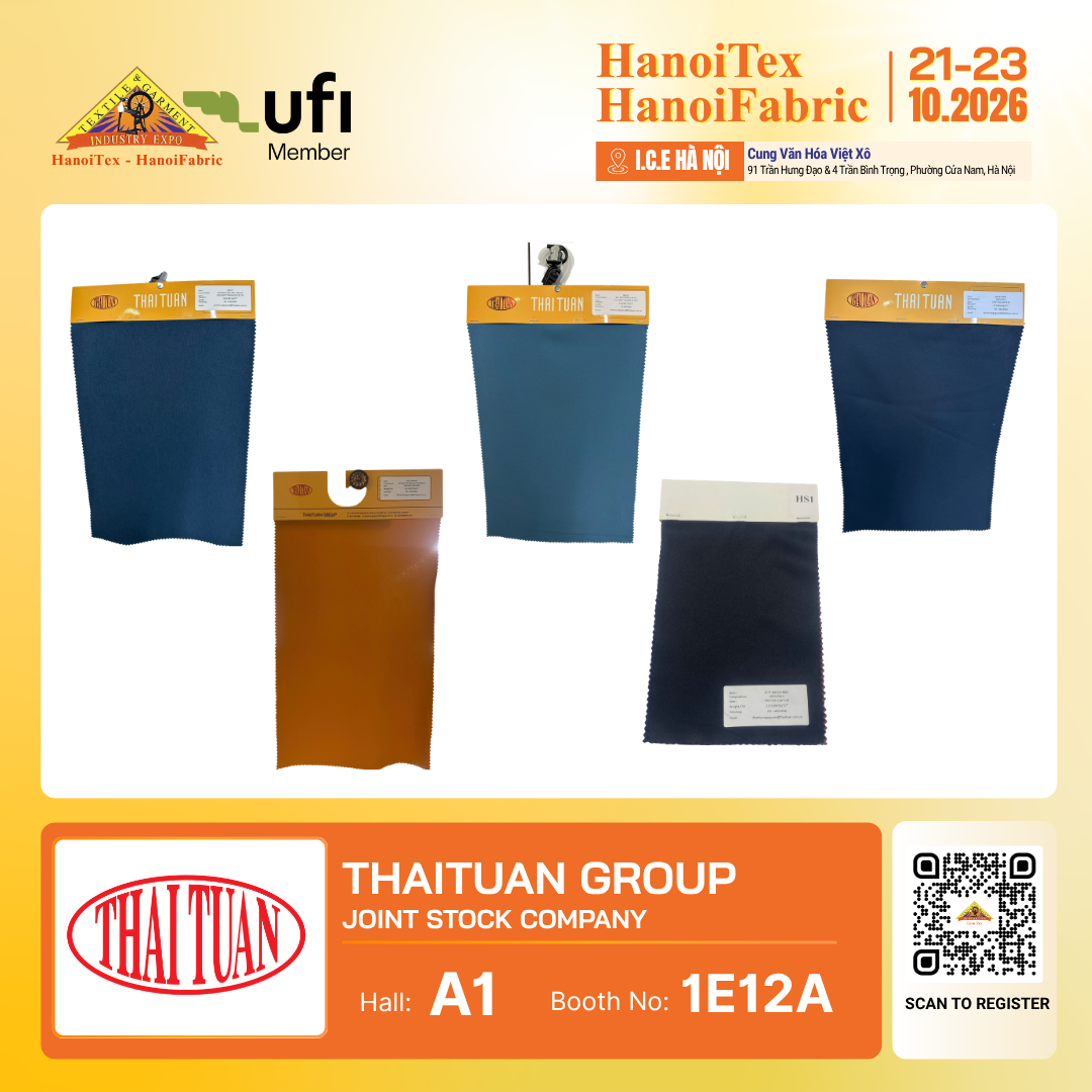 THAITUAN GROUP JOINT STOCK COMPANY - Nhà trưng bày tiêu biểu HanoiTex - HanoiFabric 2026
