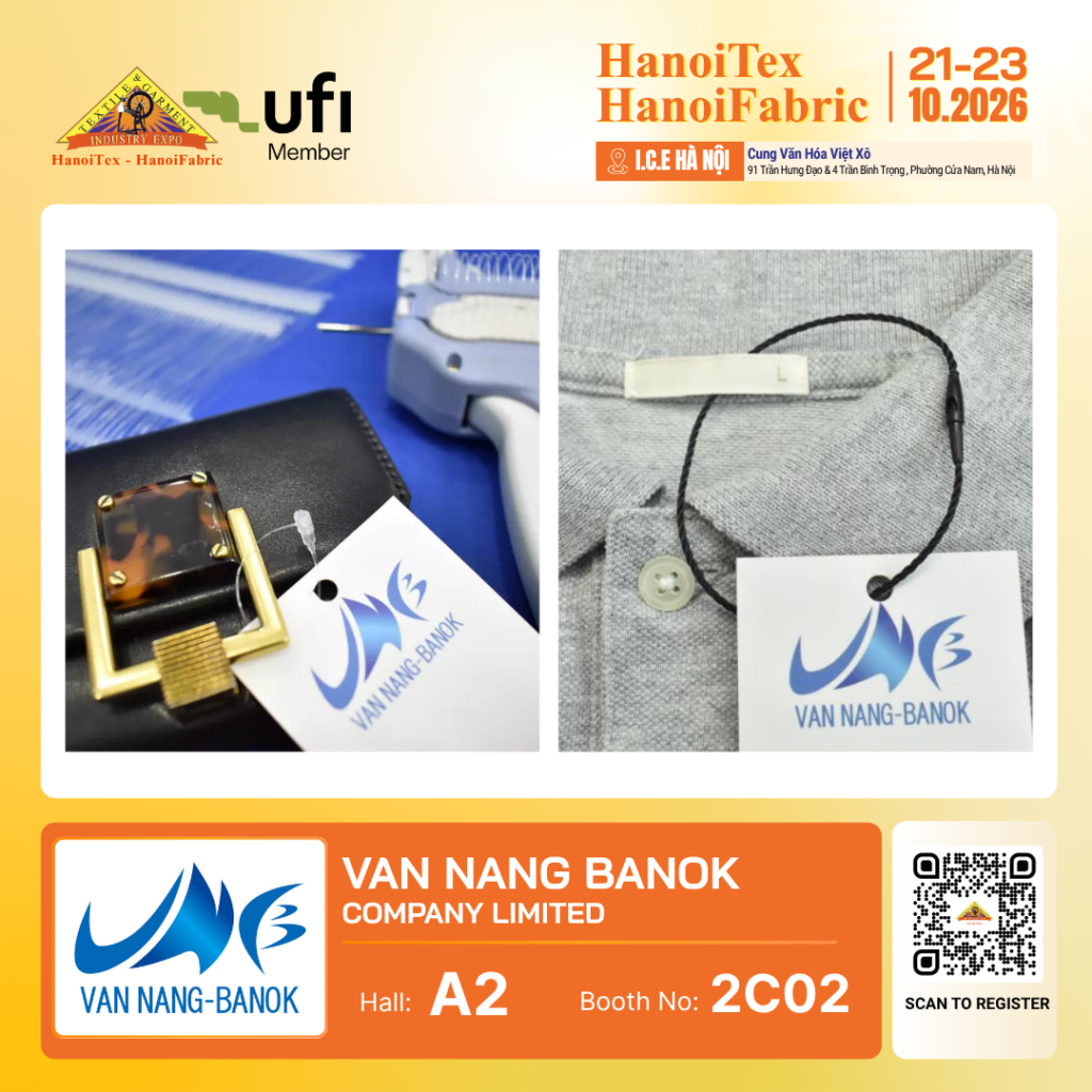 VAN NANG BANOK COMPANY LIMITED - Nhà trưng bày tiêu biểu HanoiTex - HanoiFabric 2026
