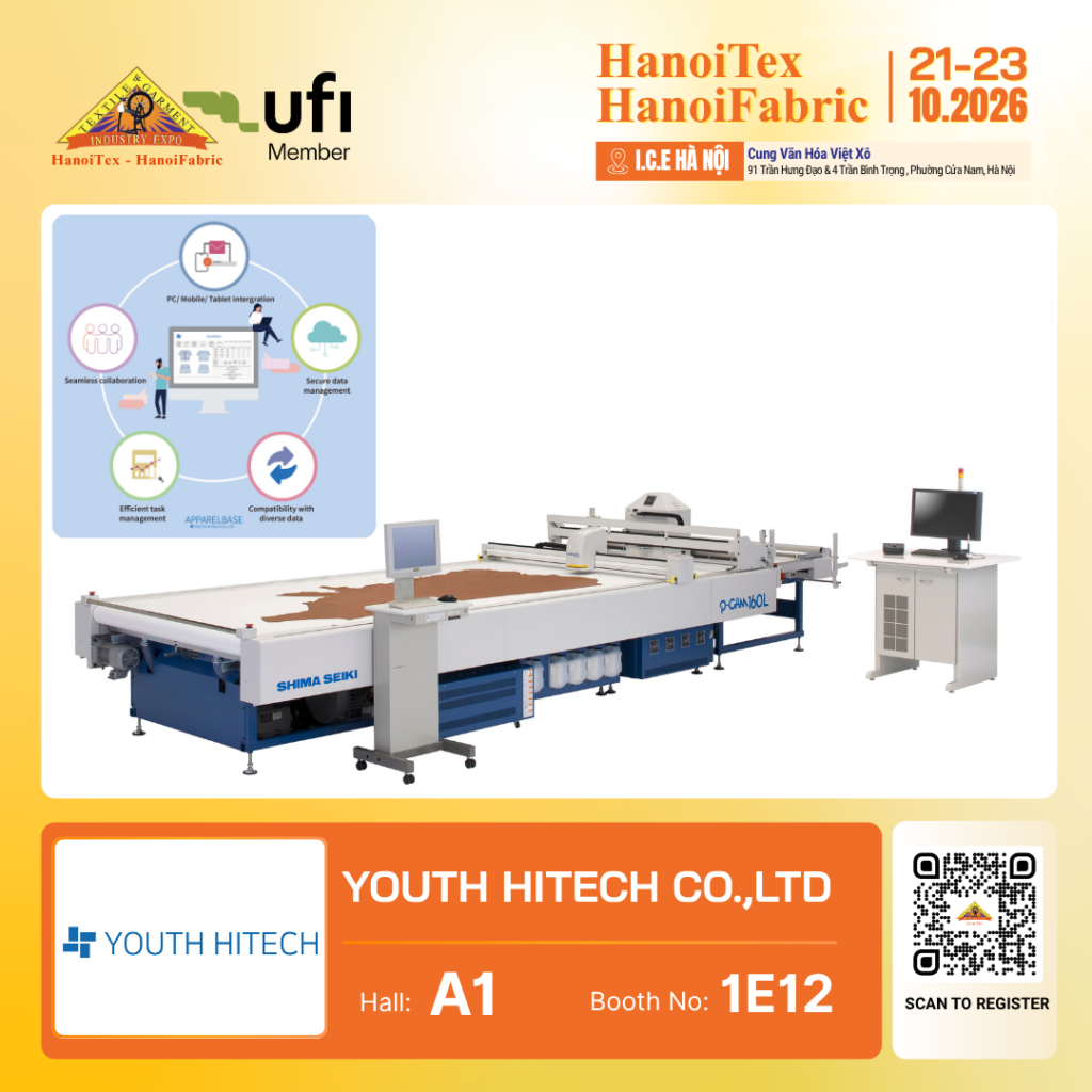 YOUTH HITECH CO., LTD - Nhà trưng bày tiêu biểu HanoiTex - HanoiFabric 2026