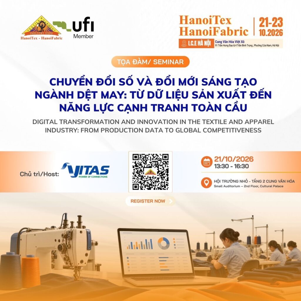 Hội thảo VITAS tại Triển lãm HanoiTex - HanoiFabric 2026