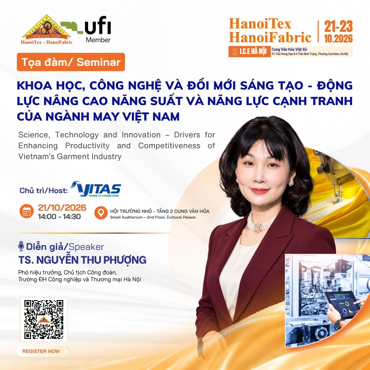 Khoa học công nghệ và đổi mới sáng tạo - TS. Nguyễn Thu Phượng