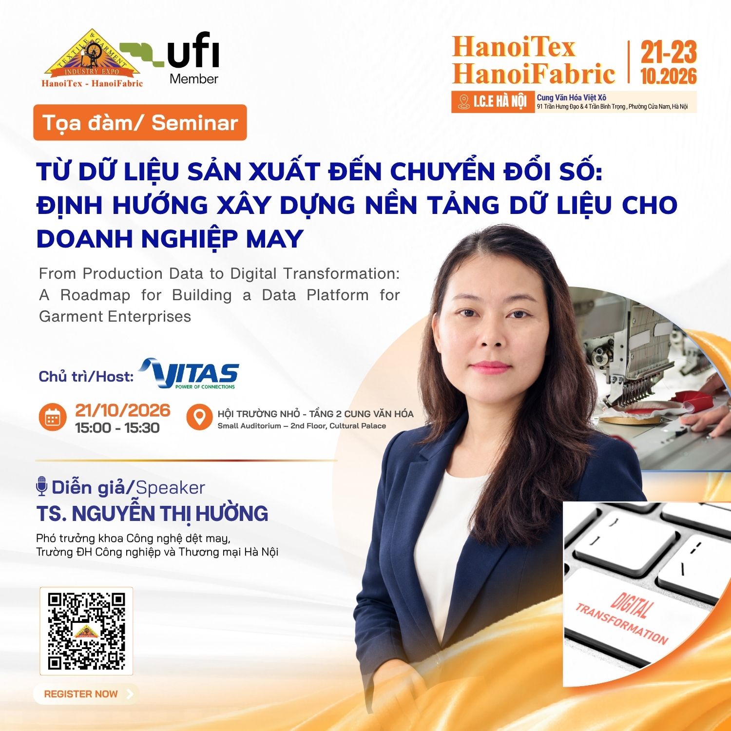 Từ dữ liệu sản xuất đến chuyển đổi số - TS. Nguyễn Thị Hường