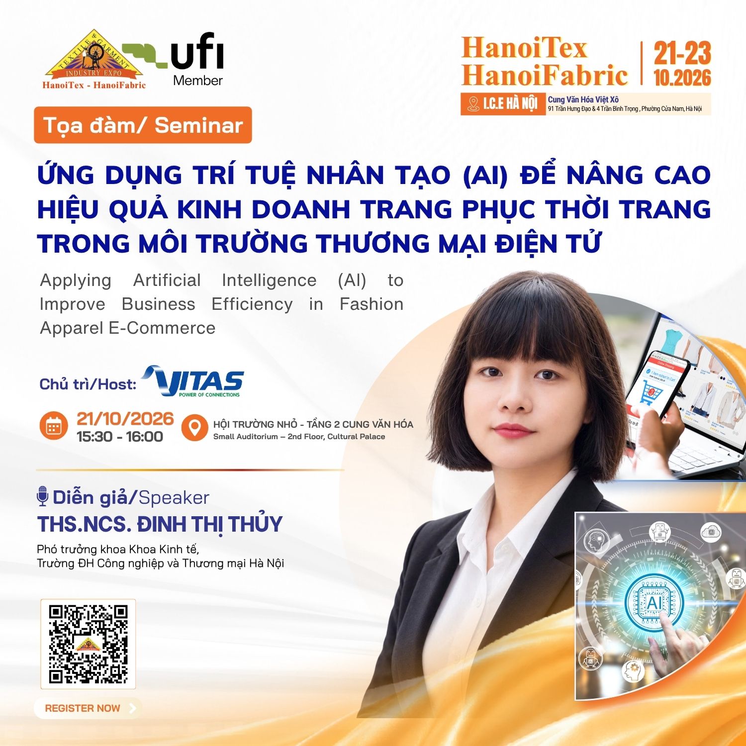 Ứng dụng trí tuệ nhân tạo (AI) trong TMĐT - ThS.NCS. Đinh Thị Thủy