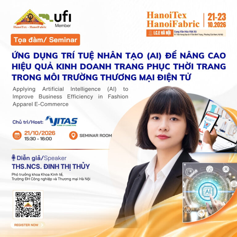 Ứng dụng trí tuệ nhân tạo (AI) để nâng cao hiệu quả kinh doanh trang phục thời trang trong môi trường thương mại điện tử - ThS.NCS. Đinh Thị Thủy